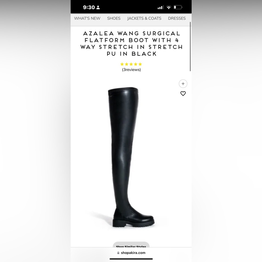 Azalea Wang Surgical Flatform Boot